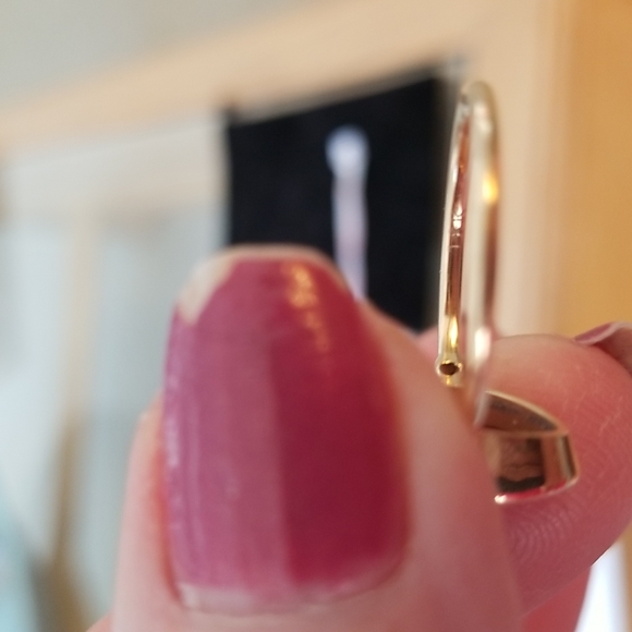 Watermelon Tourmaline 18k yellow bezel gold Ring - Picture 9 of 9